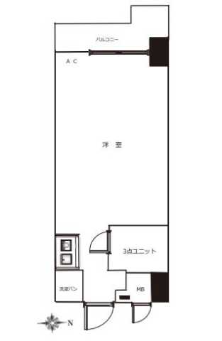 グランドメゾン飯田橋の間取り写真