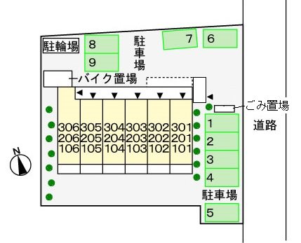 その他共有部分　配置図です。
