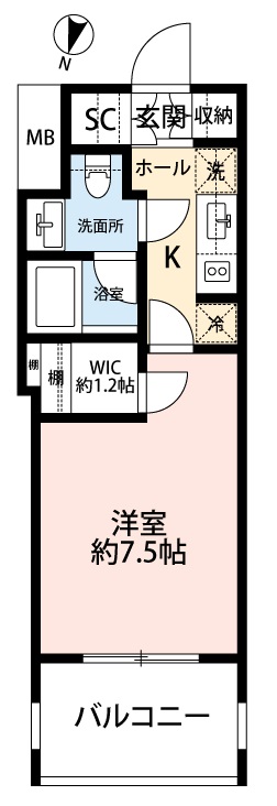 パークホームズ千代田淡路町の間取り写真