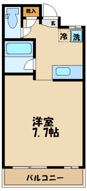 フェイバークレセントの間取り写真