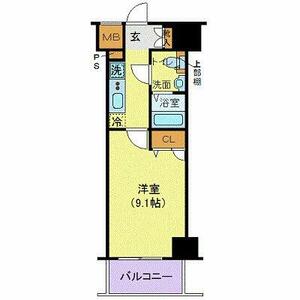 ジェノヴィア新宿グリーンヴェールの間取り写真