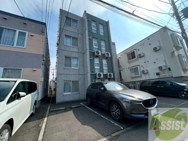 建物外観　札幌市東区北２５条東「クリスタルパレス」