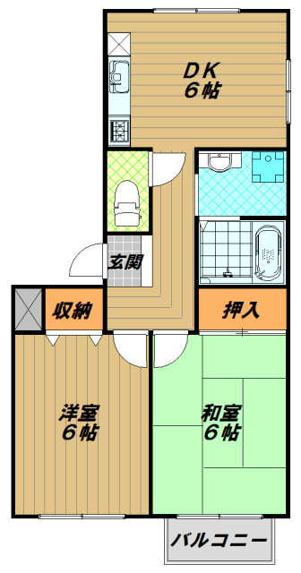 ラマールの間取り