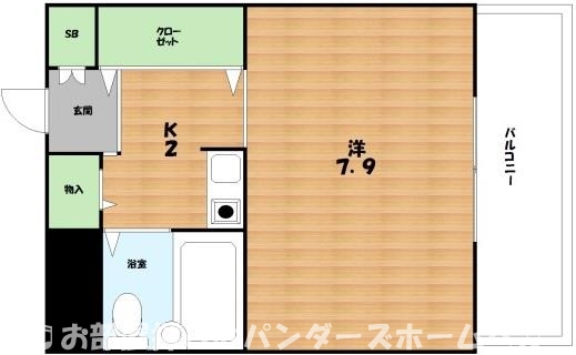 アルカディア・枚方の間取り