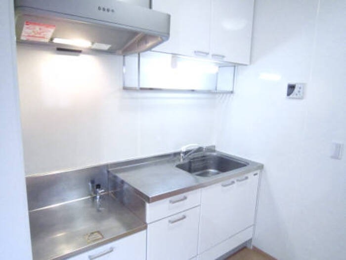 キッチン　お好きなガスコンロが設置できます。