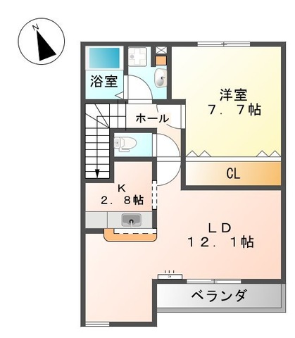 カレントの間取り