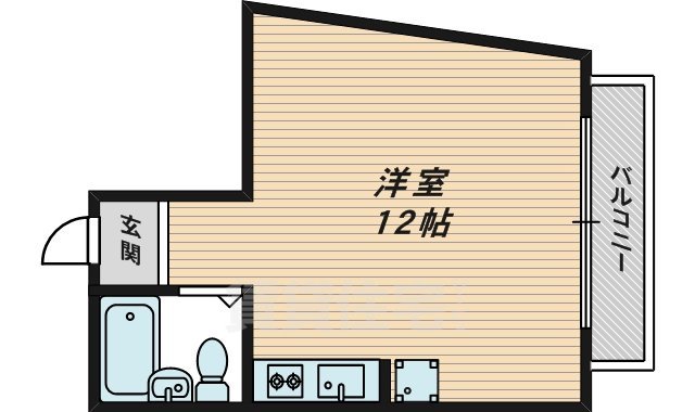 第2メゾン片町の間取り