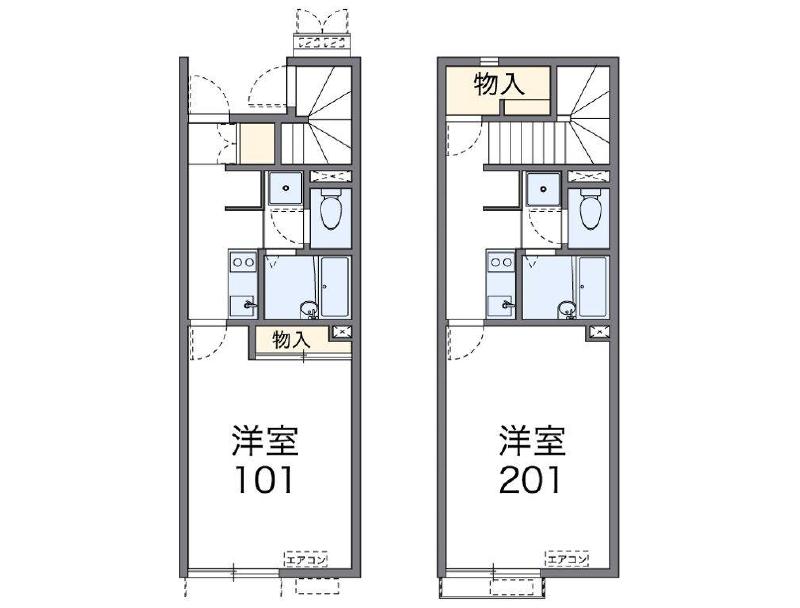 レオネクストめぐみフィールドの間取り