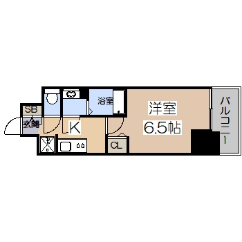 ララプレイス天王寺シエロの間取り