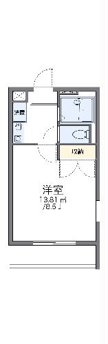 レオパレスプレミールＹ’ｓの間取り