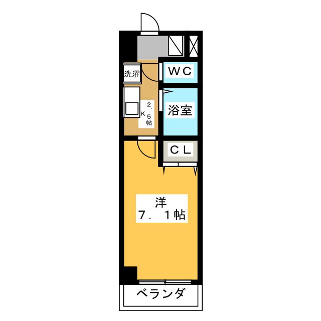 ベルデ行徳の間取り