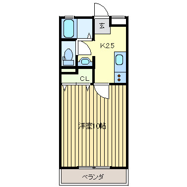 ＳＳコーポの間取り