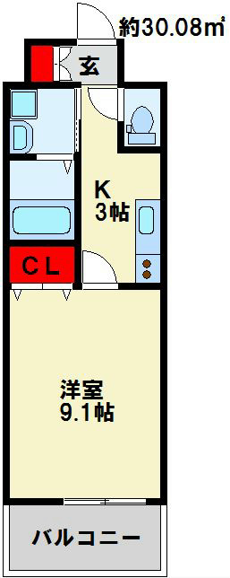 MDIシエルコンティーレ曽根北町の間取り