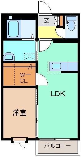 ラフィーネコート（ＳｈａＭａｉｓｏｎ）の間取り