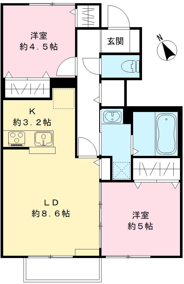 【グランデマロニエの間取り】