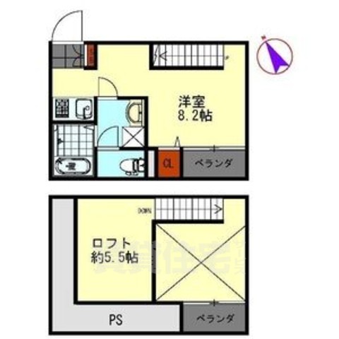 アルディア南川の間取り