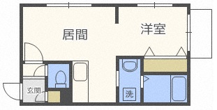 カハラ白石の間取り