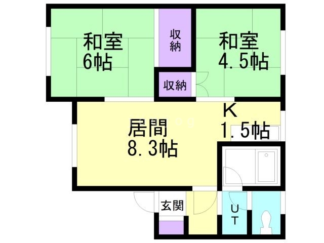 サンフレンズ見本林の間取り