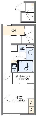 レオパレスＢＡＬＺＡＣの間取り