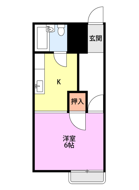 ハピネス和光の間取り