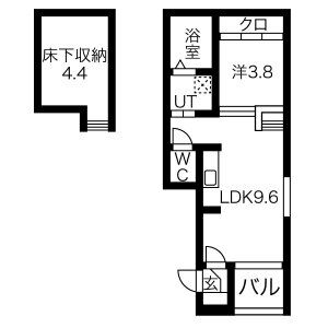 メゾン アヴェニールの間取り