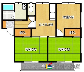 ビューテラスＢ棟の間取り