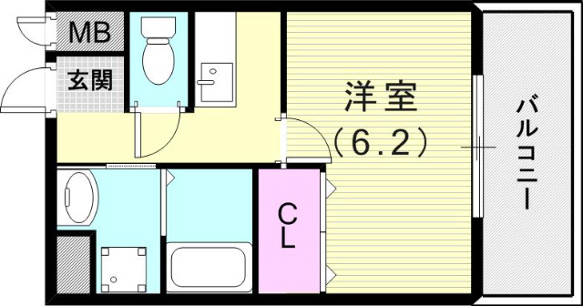 さくらハイツの間取り