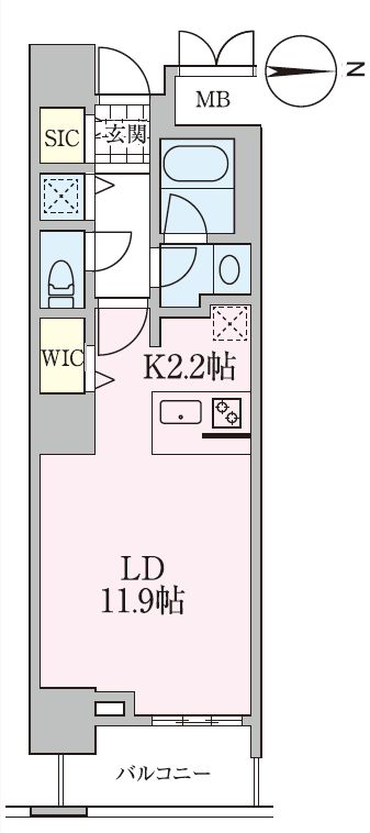 ロイヤルパークスタワー南千住の間取り