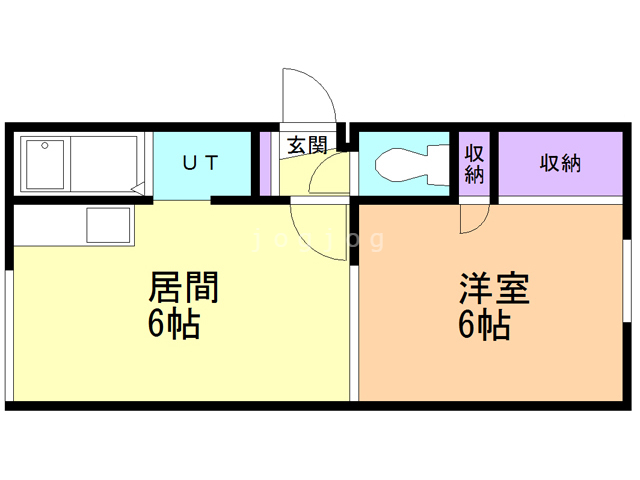 アーバン西町南の間取り