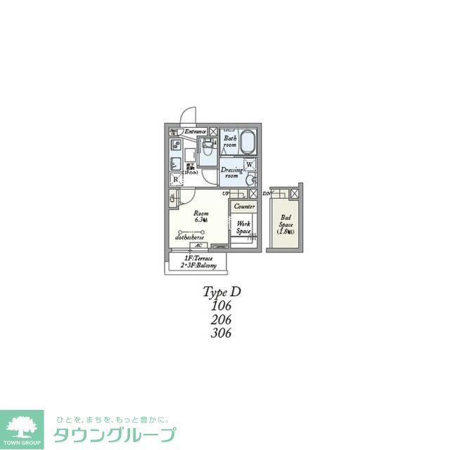 【さいたま市見沼区風渡野のマンションの間取り】