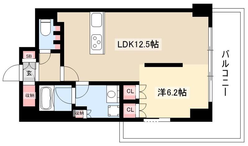 ラアケア覚王山の間取り