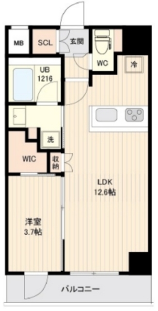 ORSUS大鳥居の間取り