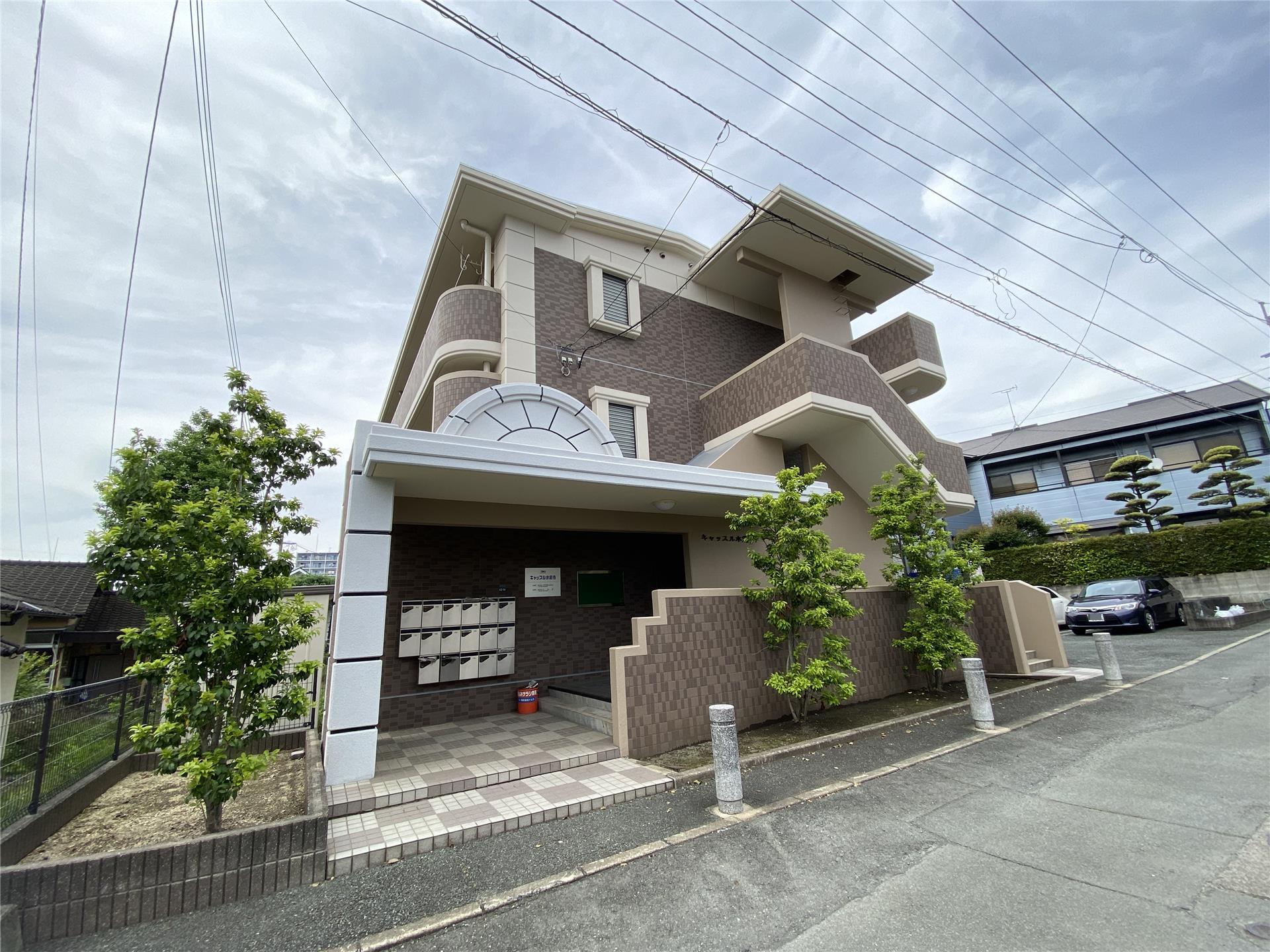 【キャッスル水前寺の建物外観】