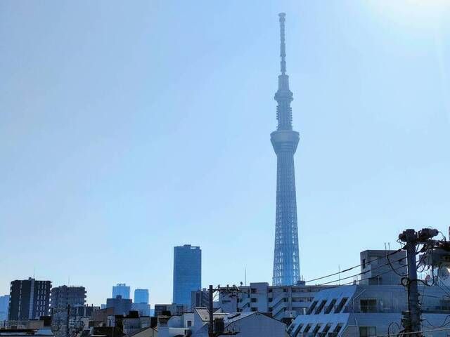 【墨田区東向島のマンションの眺望】