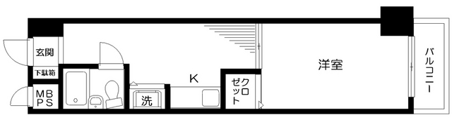 日神パレステージ東所沢第２の間取り