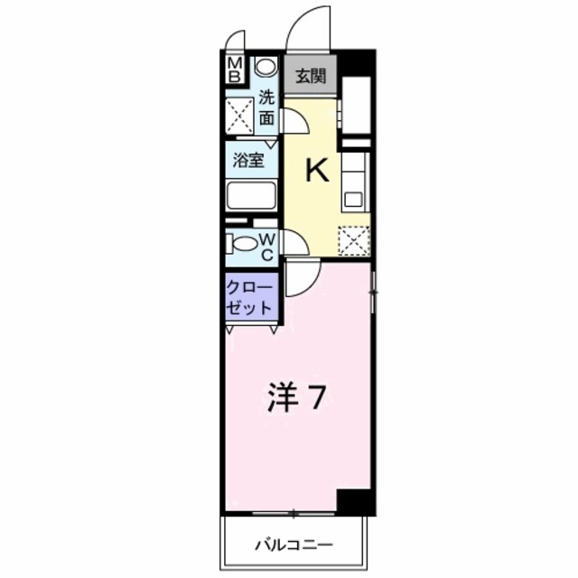 インノバーレ桜ヶ丘の間取り