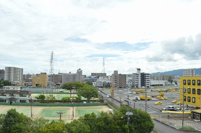 【京都市右京区西院安塚町のマンションの眺望】