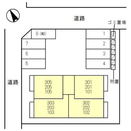 【高岡市あわら町のアパートのその他】