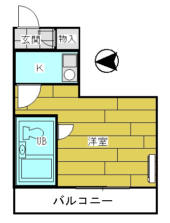 リブポート宇都宮の間取り