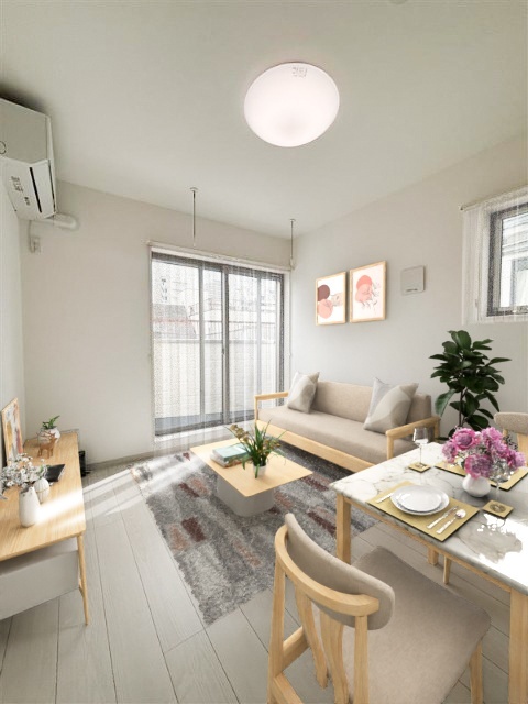 居室・リビング　家具はイメージです