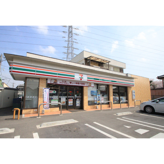 コンビニ　セブンイレブン土浦真鍋店（コンビニ）まで489m