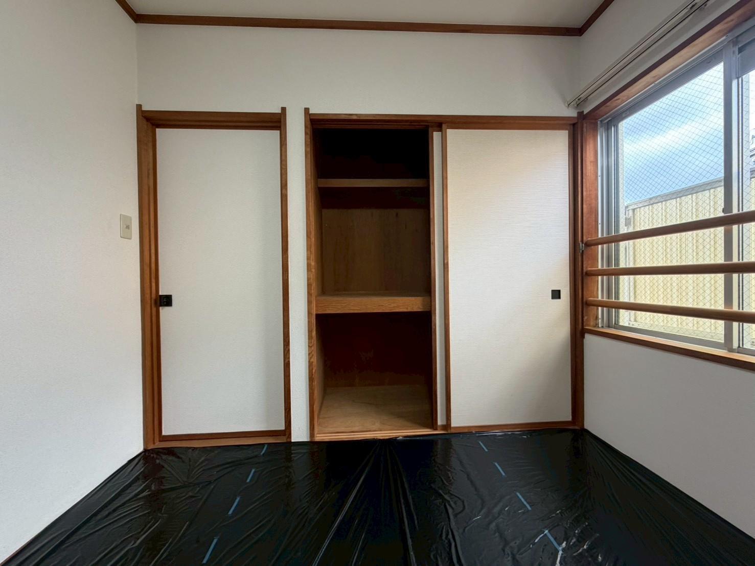 収納　布団などが仕舞える押入収納です