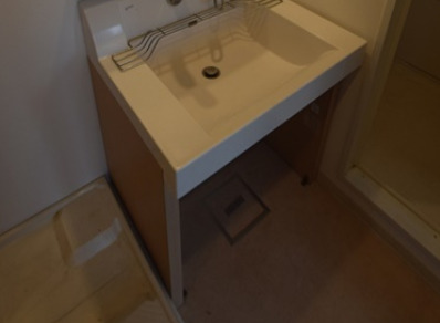 洗面設備　※別部屋の参考写真です。
