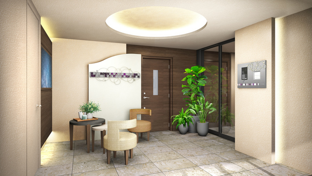 ロビー　エントランスイメージ図