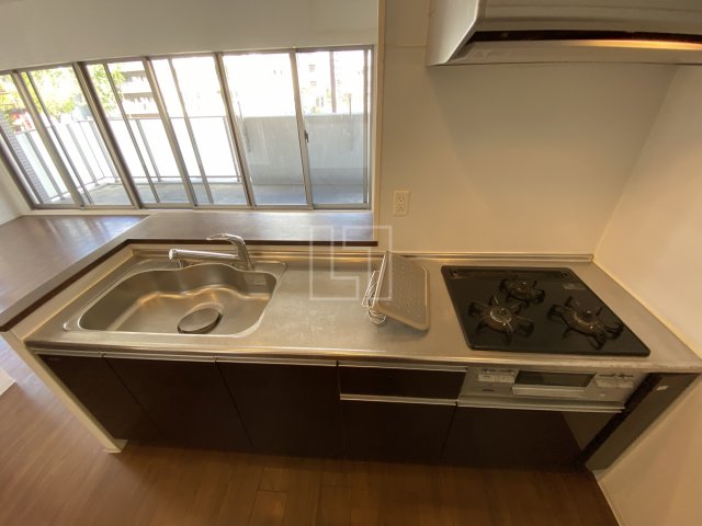 キッチン　CITY SPIRE難波グレイス　キッチン（グリル付き）