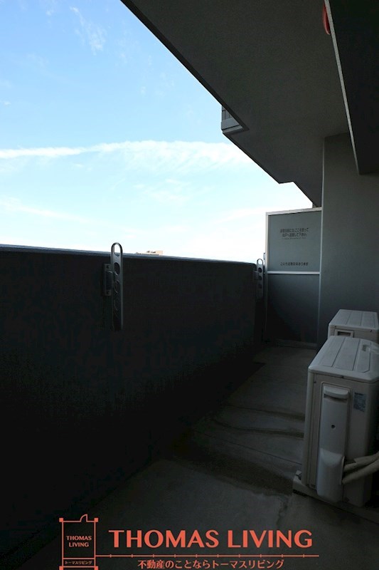 バルコニー　写真は別号室です。