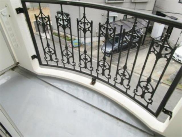 バルコニー　お洗濯もバッチリ