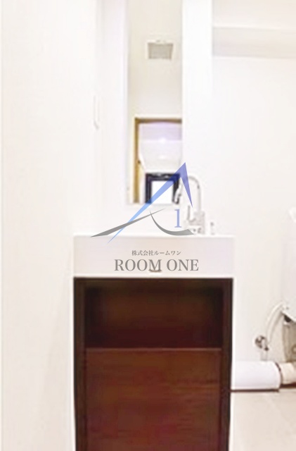 洗面設備　洗面台です。