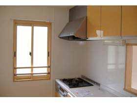 居室・リビング　対面システムキッチン