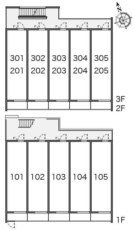その他部屋・スペース　見取り図です。